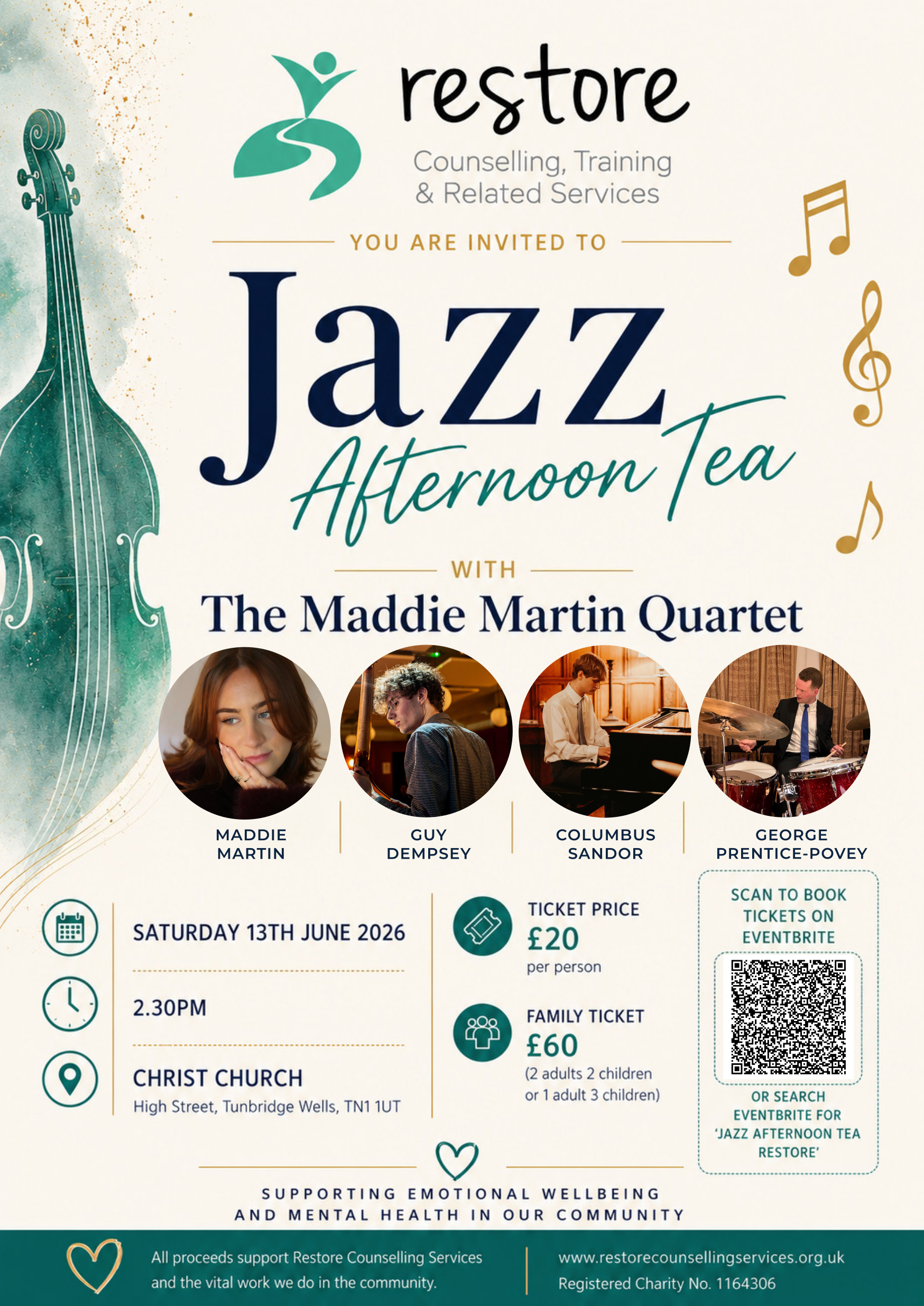 Restore Jazz Afternoon Tea Poster